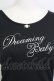 画像4: Ank Rouge / reaming Babyチュール袖カットソー  黒Ｘ白 T-25-08-16-014-CA-TO-SA-ZT (4)