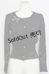 Shirley Temple / ラメニットカーディガン 160CM 黒ラメ T-25-08-16-015-ET-TO-SA-ZI