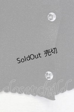 画像3: Shirley Temple / ラメニットカーディガン 160CM 黒ラメ T-25-08-16-015-ET-TO-SA-ZI