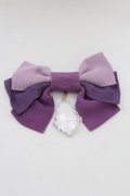 Enchantlic Enchantilly / すみれスプーンリボンブローチ  ラベンダー T-25-08-21-018-LO-AC-SA-ZT