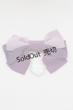 画像1: Enchantlic Enchantilly / すみれスプーンリボンブローチ  ラベンダー T-25-08-21-018-LO-AC-SA-ZI