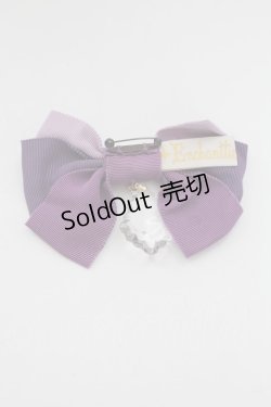 画像2: Enchantlic Enchantilly / すみれスプーンリボンブローチ  ラベンダー T-25-08-21-018-LO-AC-SA-ZI