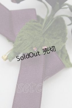 画像4: Enchantlic Enchantilly / すみれリボンブローチ  パープルＸグリーン T-25-08-21-020-LO-AC-SA-ZT
