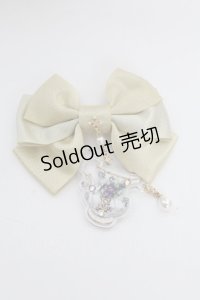 Enchantlic Enchantilly / すみれの茶器リボンブローチ  ゴールド T-25-08-21-025-LO-AC-SA-ZT