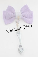 Enchantlic Enchantilly / カトラリーモチーフリボンブローチ  ラベンダー T-25-08-21-026-LO-AC-SA-ZT