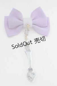 Enchantlic Enchantilly / カトラリーモチーフリボンブローチ  ラベンダー T-25-08-21-026-LO-AC-SA-ZT