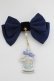 画像1: Enchantlic Enchantilly / 瓶モチーフリボンブローチ  ネイビー T-25-08-21-027-LO-AC-SA-ZT (1)