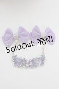 Enchantlic Enchantilly / 幸せなすみれ姫のリボンブローチ  ラベンダー T-25-08-21-028-LO-AC-SA-ZT
