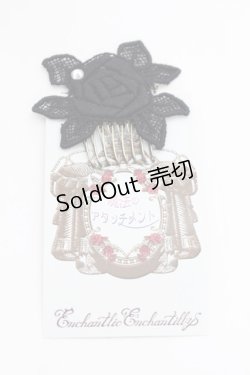 画像1: Enchantlic Enchantilly / 魔法のアタッチメント  黒 T-25-08-21-029-LO-ZA-AS-ZI