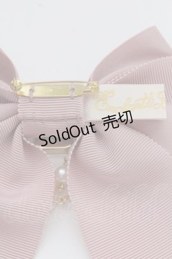 画像3: Enchantlic Enchantilly / ビジューパールチェーンリボンブローチ  ピンク T-25-08-21-030-LO-AC-SA-ZI