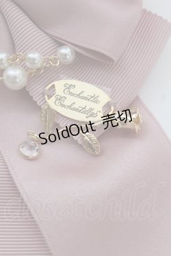 画像5: Enchantlic Enchantilly / ビジューパールチェーンリボンブローチ  ピンク T-25-08-21-030-LO-AC-SA-ZI