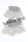 ATELIER PIERROT / Eleanorレースカフス  黒Ｘゴールド T-25-08-21-031-EL-ZA-SA-ZI