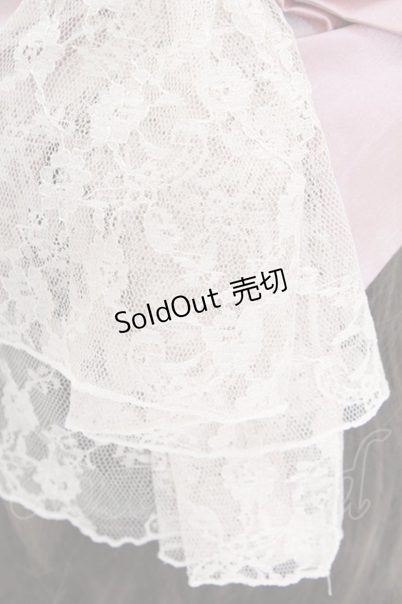 画像3: metamorphose / ローズミニ麦わらハット  生成りＸピンク T-25-08-21-032-ME-AC-SA-ZT639 (3)