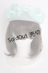 Enchantlic Enchantilly / リボンベレー帽  ミント T-25-08-21-035-LO-AC-SA-ZT