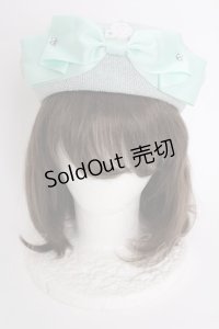 Enchantlic Enchantilly / リボンベレー帽  ミント T-25-08-21-035-LO-AC-SA-ZT