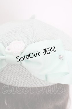 画像3: Enchantlic Enchantilly / リボンベレー帽  ミント T-25-08-21-035-LO-AC-SA-ZT