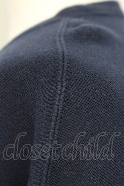 画像4: INGEBORG / ロゴスウェット  ネイビー T-25-08-21-008-LO-TO-SA-ZI