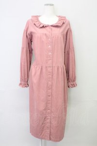 PINK HOUSE / コーデュロイワンピース  ピンク T-25-08-21-010-LO-OP-AS-ZT
