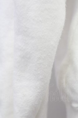 画像6: INGEBORG / ドットリボン&ロゴトレーナー  白 T-25-08-21-001-LO-TO-SA-ZI