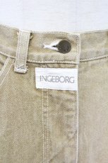 画像5: INGEBORG / フロントロゴワッペンスカート  ブラウン T-25-08-21-013-LO-SK-SA-ZI (5)