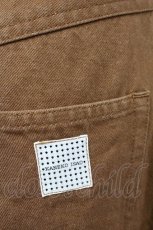 画像3: KANEKO ISAO / 後ろロゴワッペンポケットスカート  ブラウン T-25-08-21-014-EL-SK-SA-ZT580 (3)