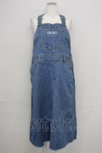 PINK HOUSE / オーバーオールジャンパースカート  ブラック T-25-08-24-026-LO-OP-SA-ZI