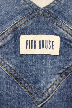 画像3: PINK HOUSE / オーバーオールジャンパースカート  ブラック T-25-08-24-026-LO-OP-SA-ZI