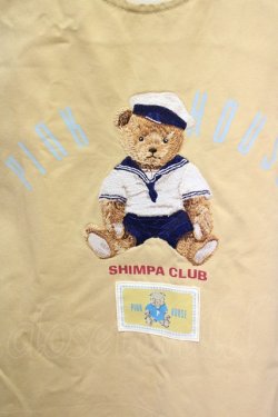 画像3: PINK HOUSE / セーラーくまさん刺繍ジャンパースカート  イエロー T-25-08-24-027-LO-OP-SA-ZT