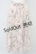 INGEBORG / チューリップギンガムチェックスカート  ピンクチェック T-25-08-24-032-LO-SK-SA-ZI