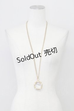 画像1: INGEBORG / パールルーペネックレス  ゴールド T-25-08-24-039-LO-AC-SA-ZI