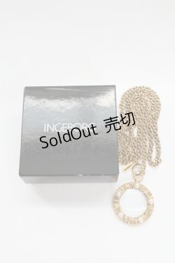 画像5: INGEBORG / パールルーペネックレス  ゴールド T-25-08-24-039-LO-AC-SA-ZI