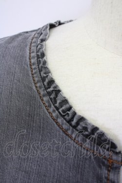 画像3: Ph Blue / デニム地ワンピース  グレー T-25-08-24-016-LO-OP-SA-ZI