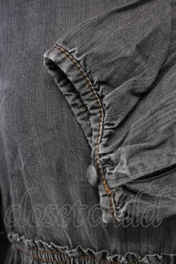 画像6: Ph Blue / デニム地ワンピース  グレー T-25-08-24-016-LO-OP-SA-ZI