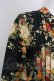 画像3: INGEBORG / 琵琶ベリー薔薇ブーケプリントワンピース  黒 T-25-08-24-018-LO-OP-SA-ZT