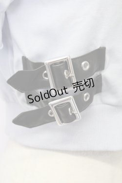 画像4: Ank Rouge / ロゴ刺しゅうキラキラショートパーカー  サックス T-25-08-25-005-CA-TO-SA-ZI