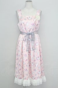 Princess Doll / わたみあネコちゃんワンピース  ピンク T-25-08-25-011-LO-OP-SA-ZS