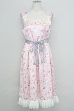画像1: Princess Doll / わたみあネコちゃんワンピース  ピンク T-25-08-25-011-LO-OP-SA-ZT
