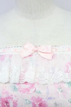 画像3: Pina sweetcollection / フラワーガーデンジャンパースカート  ピンク T-25-08-25-012-LO-OP-SA-ZT