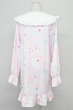 画像2: ACDC RAG / ホイップネコ ワンピース  ピンク T-25-08-25-013-PU-OP-SA-ZT