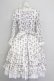 画像2: ATELIER PIERROT / Rosy Bouquet Dress 1 ライトグレー T-25-08-25-016-EL-OP-SA-ZT (2)