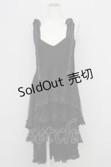 MAJOH / MAJESTIC DOLL DRESS  黒 T-25-08-25-017-LO-OP-SA-ZI