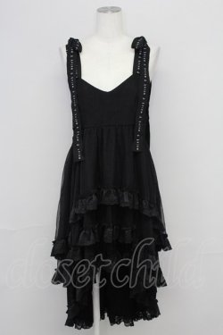 画像1: MAJOH / MAJESTIC DOLL DRESS  黒 T-25-08-25-017-LO-OP-SA-ZT