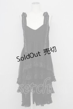 画像1: MAJOH / MAJESTIC DOLL DRESS  黒 T-25-08-25-017-LO-OP-SA-ZI