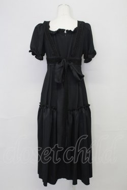 画像2: MR corset / コルセットデザインワンピース  黒 T-25-08-25-019-PU-OP-SA-ZT