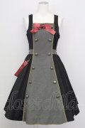 metamorphose / 研究生ジャンパースカート  グレー T-25-08-27-008-ME-OP-SA-ZT