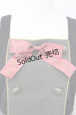 画像4: metamorphose / 研究生ジャンパースカート  グレー T-25-08-27-008-ME-OP-SA-ZI