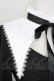 画像4: DARK IN LOVE / Gothic lolita black and white bow neck dress  黒Ｘ白 T-25-08-27-009-PU-OP-SA-ZT