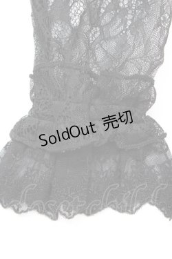 画像3: Vallee lys / Enchanted Arm Cover  ブラック T-25-08-27-017-GO-ZA-SA-ZT