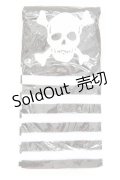 GOTHPUNKその他(買取対象外) / ドクロボーダーソックス  黒Ｘ白 T-25-08-27-018-PU-ZA-SA-ZT