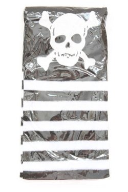 画像1: GOTHPUNKその他(買取対象外) / ドクロボーダーソックス  黒Ｘ白 T-25-08-27-018-PU-ZA-SA-ZT